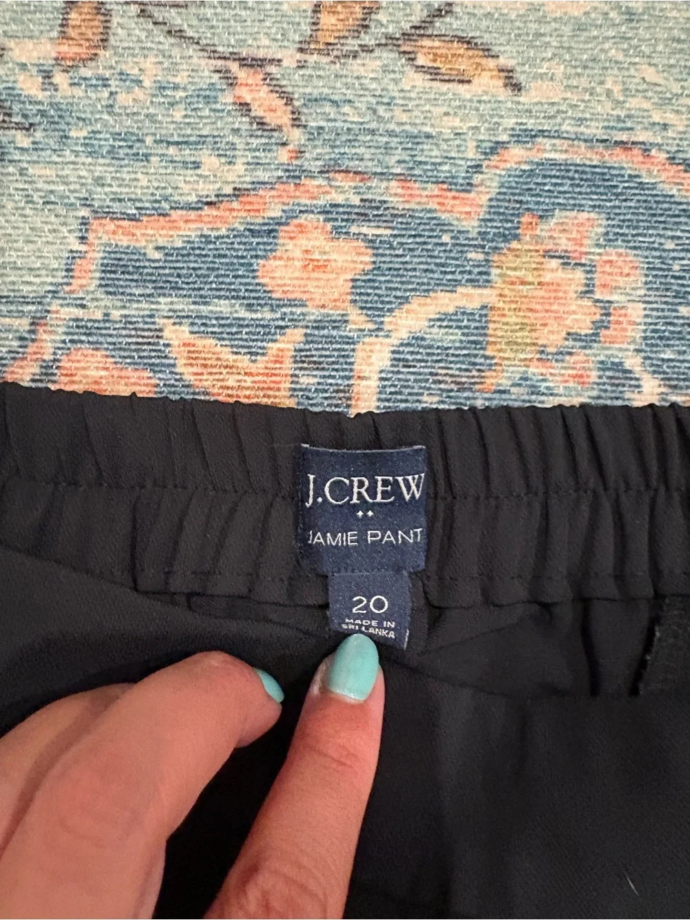 💗CLEAR OUT SALE💗 J. Crew Black Women's jamie Pants